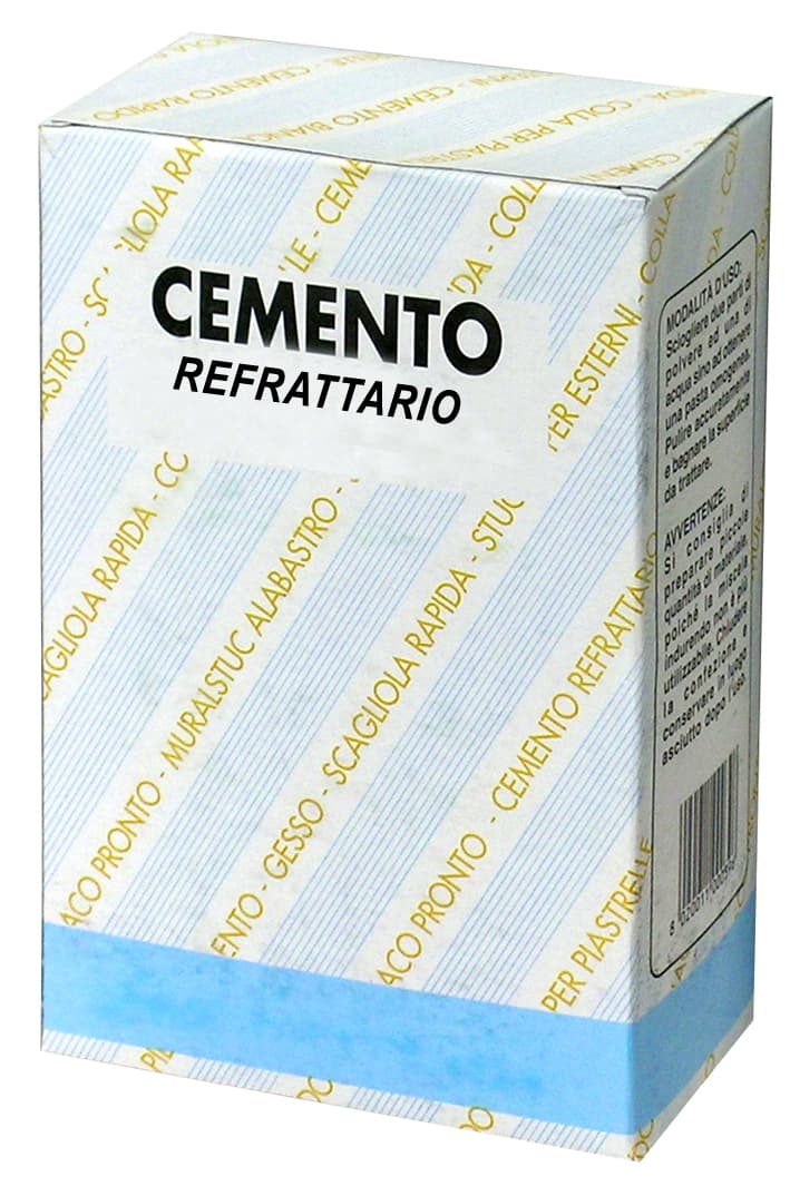 Cemento Refrattario Kg 1 12 Pezzi - 2