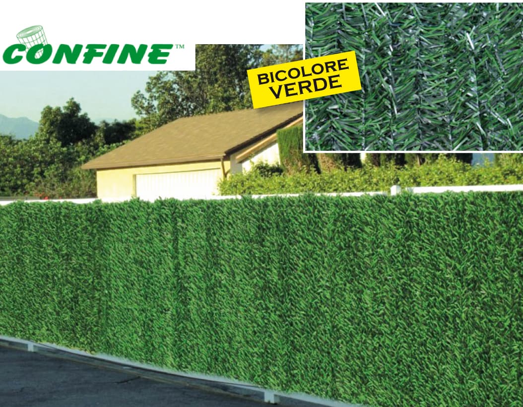 Siepe Artificiale Abete Superior Bicolore M 1 5 x 3 Confine - 2