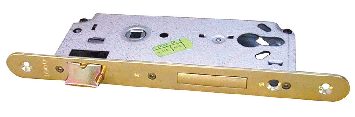 Serratura Legno Logo Inf. 2M+S Bordo Tondo Art. 5C631 E.45 F.22 Cisa - 2