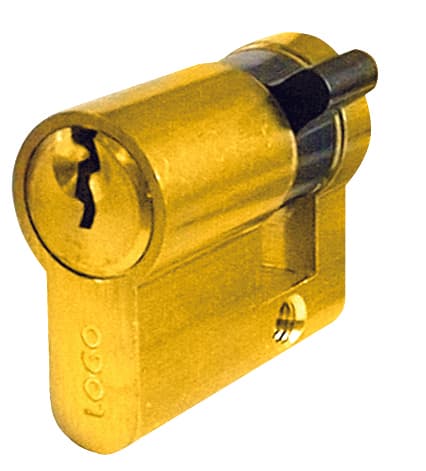 Cilindro Logo Sagomato Monoprofilo Art. 08031 mm 39 5 (24 5 10 5) Cisa - 2
