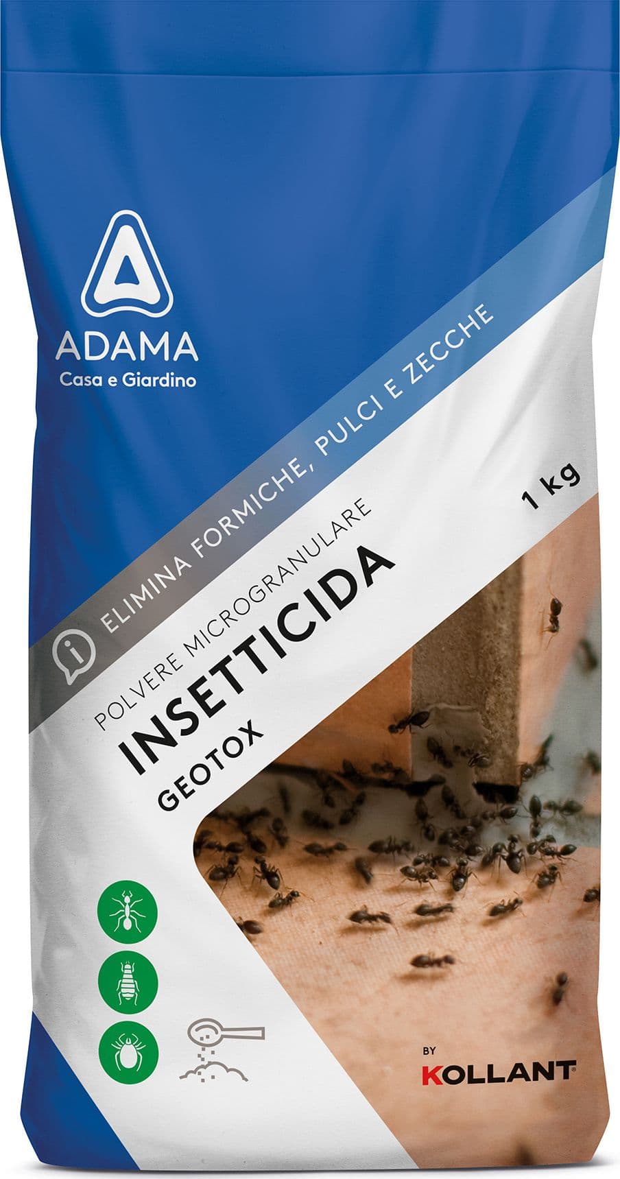 Insetticida Geotox Microgranulare Formiche Kg 1 12 Pezzi Adama - 2