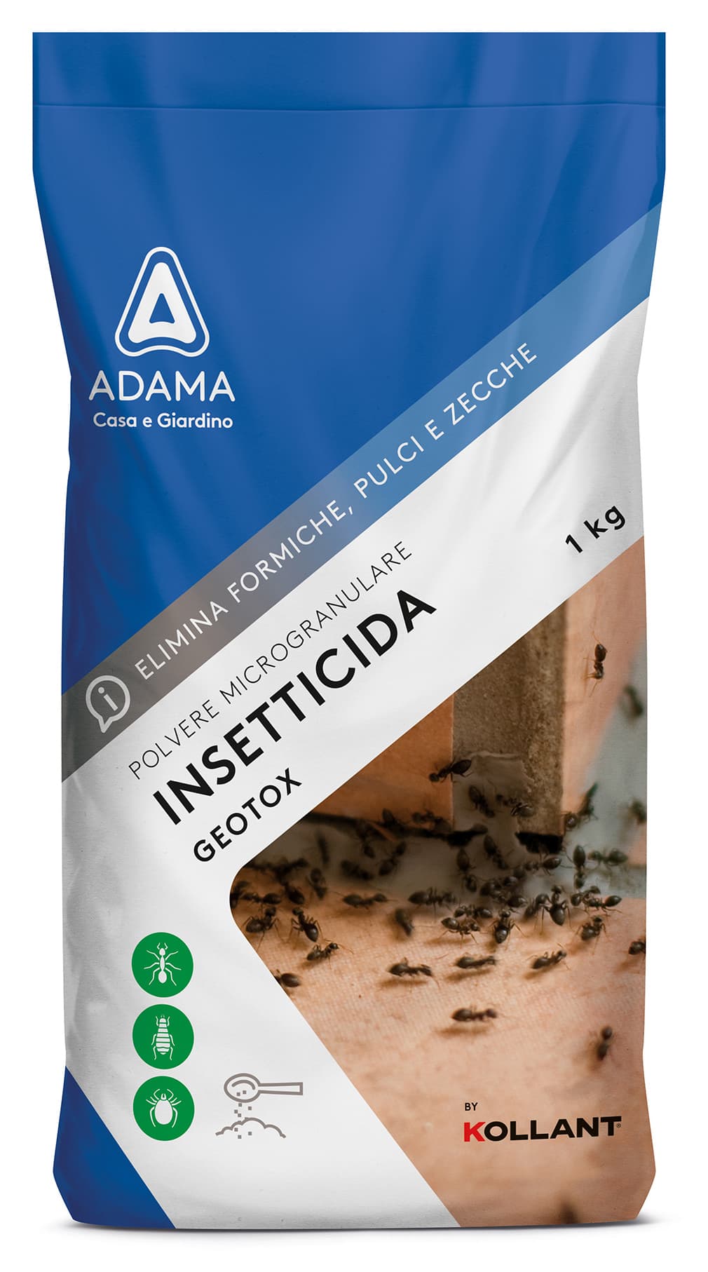 Insetticida Geotox Microgranulare Formiche Kg 1 12 Pezzi Adama - 2