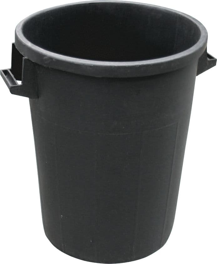 Ics Bidone per Immondizia Sovrapponibile Colore Nero L 50 (h. Cm 49) - 2