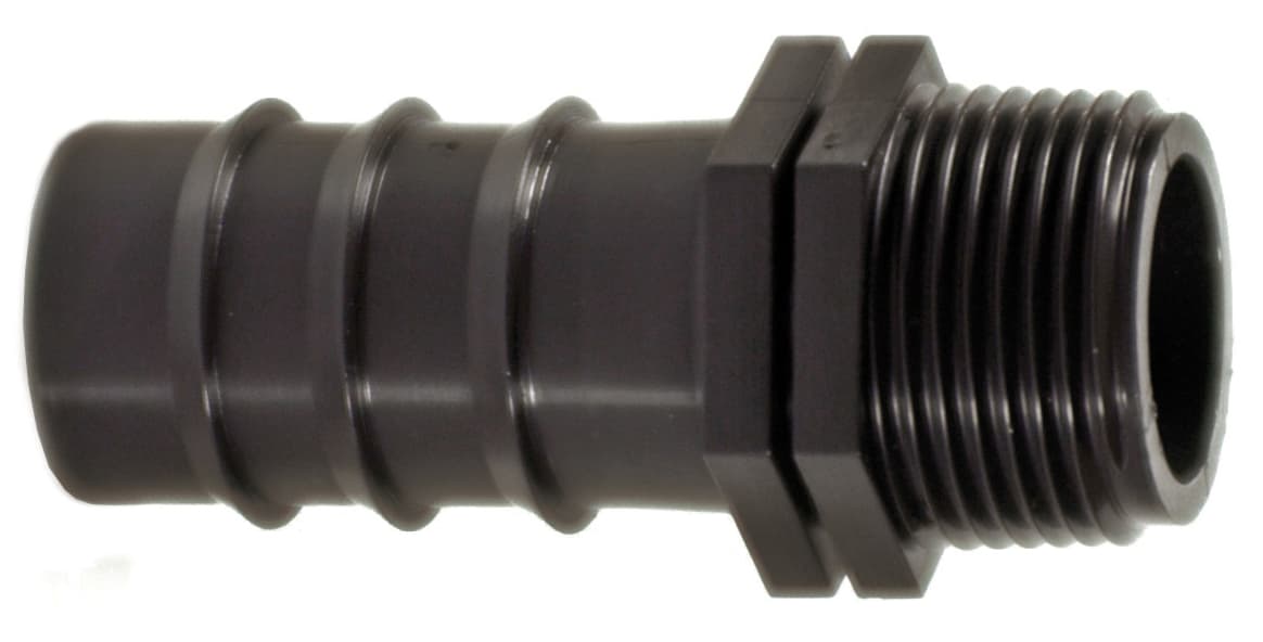 Raccordo Maschio per Tubo in Polietilene Mm 16X½ 100 Pezzi - 2