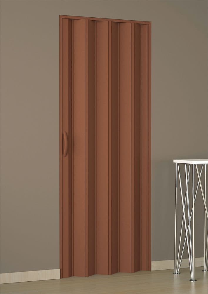Porta a Soffietto Kasart Rigi Colore Noce 82 X in PVC 210 cm - 2