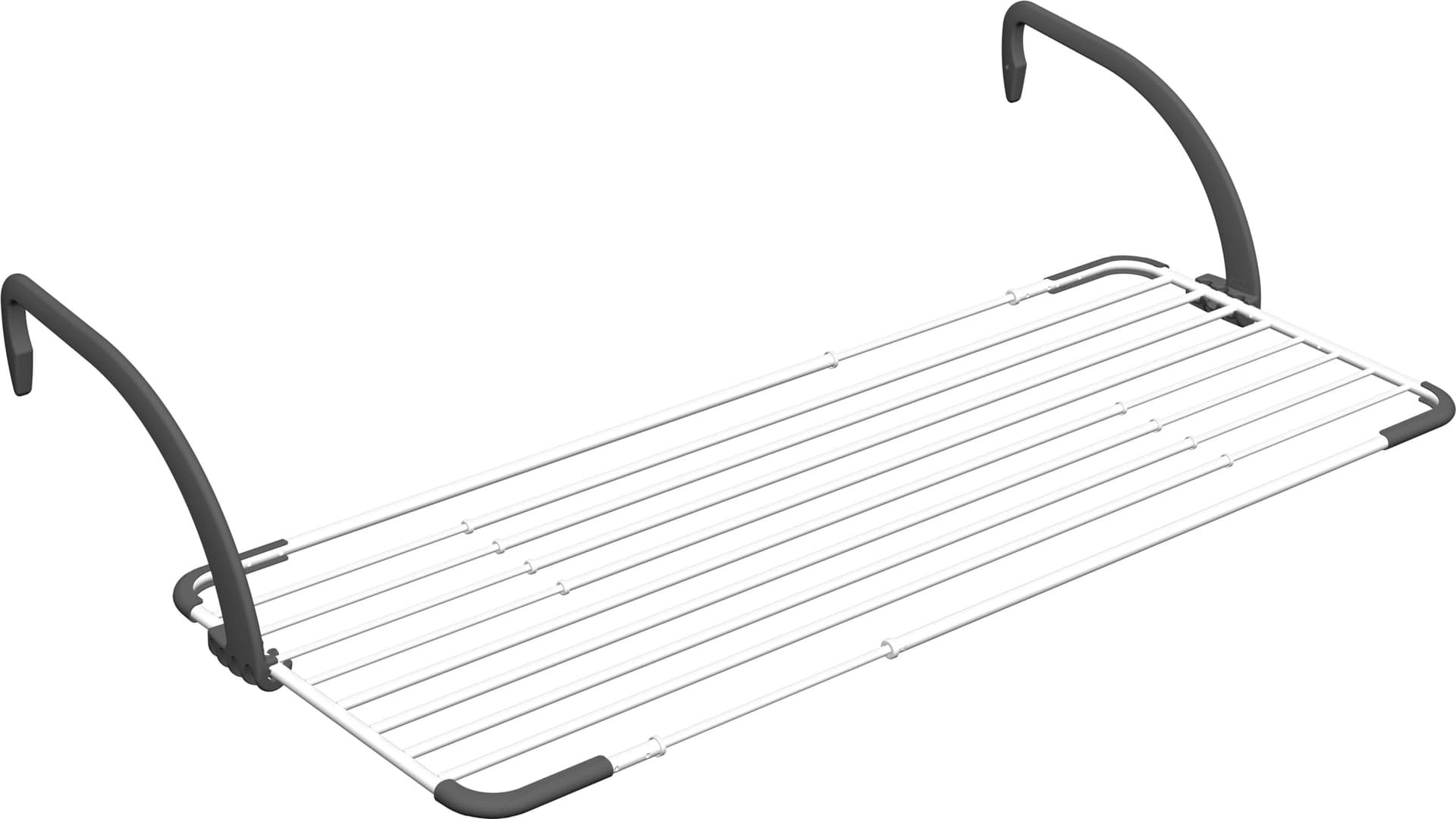 Stendibiancheria da Balcone Brezza Extend Cm 192 x 55X30 H Stenditura M 20 - 2
