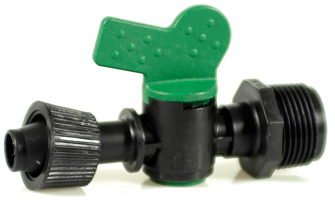 Raccordo per Ala Gocciolante Valvola Filetto Maschio Mm 16X½ 50 Pezzi - 2