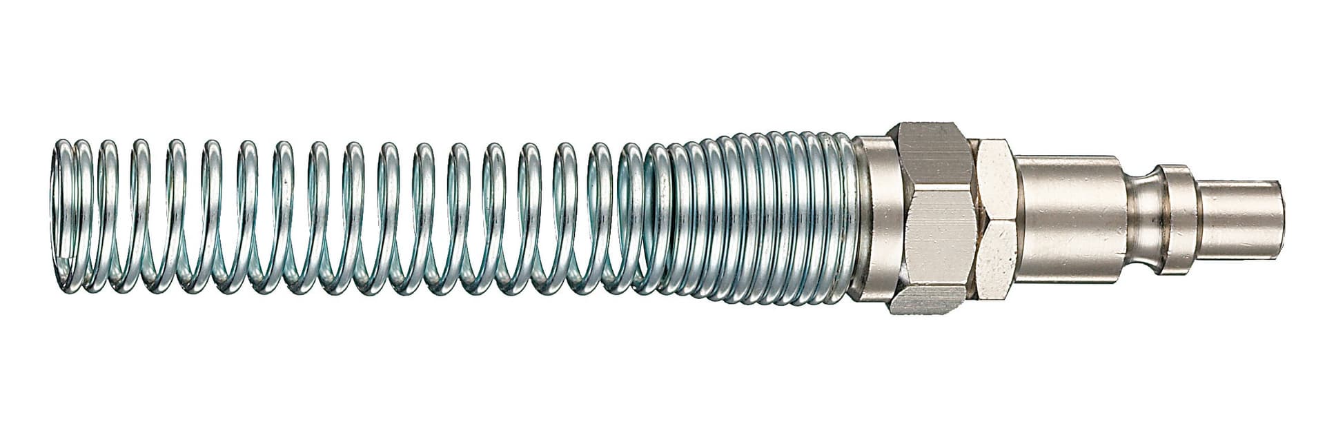 Raccordo per Spirali Innesto Rapido per Compressori Misura 10 x 8 (bl) - 2