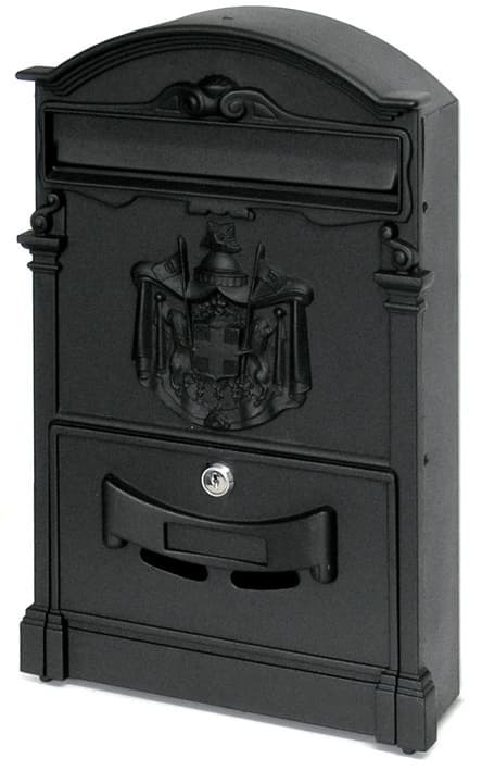 Cassetta Postale Artistica Colore Nero Utilia - 2
