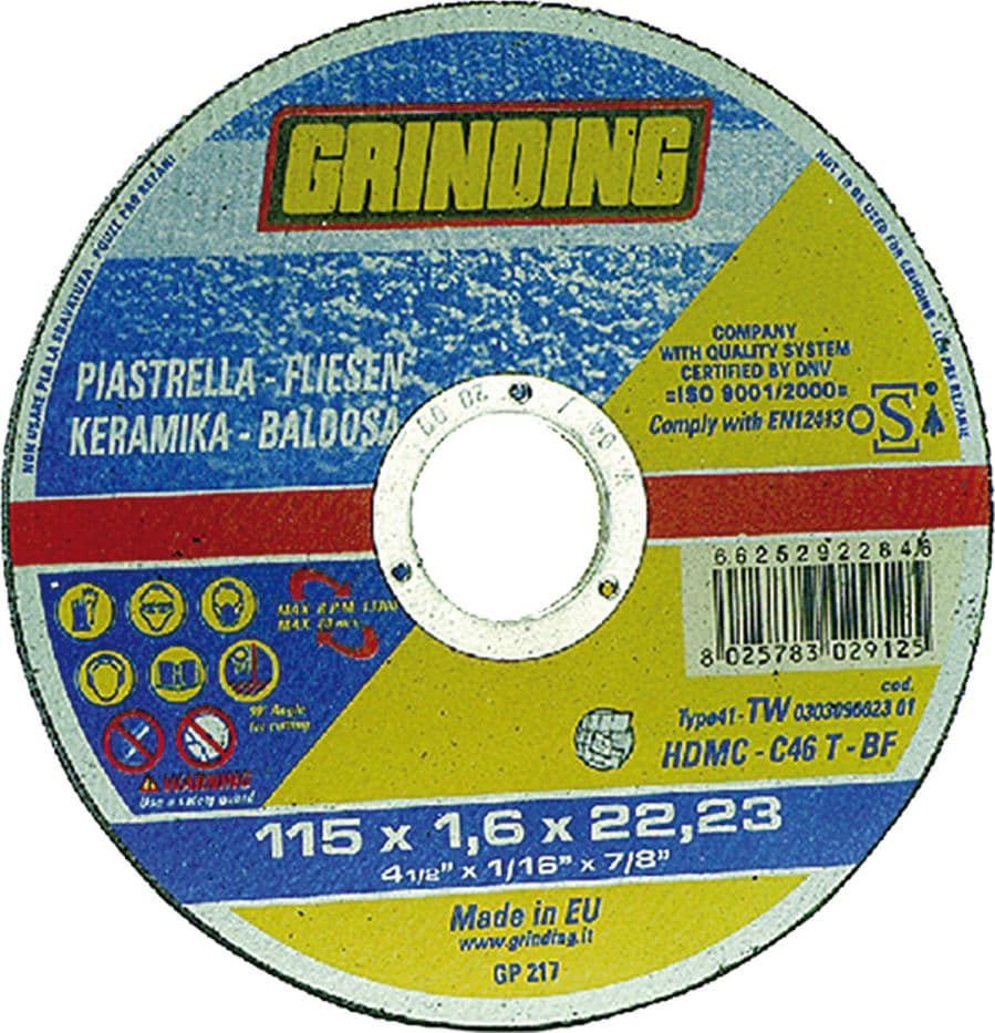 Mola Abrasiva per Marmo Piastrelle Grinding 25 Pezzi Ø 230 X 1,9 - 2