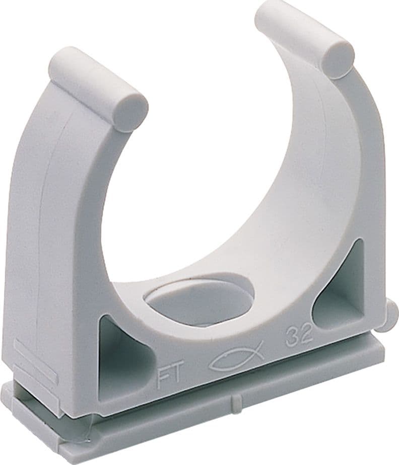 Fissatubi Aperto Ft 25 Fischer Ft 100 Pezzi 25 X 33 mm
