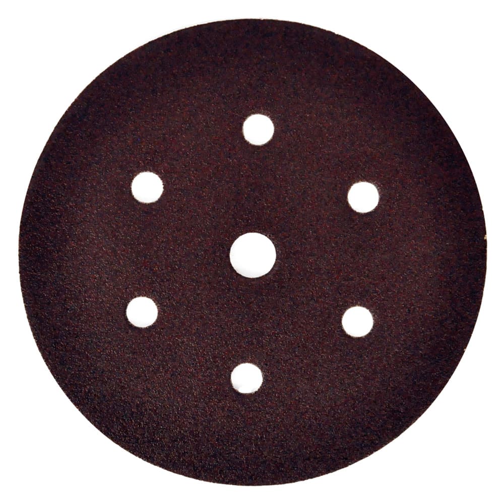 Disco Flexovit P64E Carta Velcrato 7 Fori 60 50 Pezzi Ø 150 mm x 14 - 2