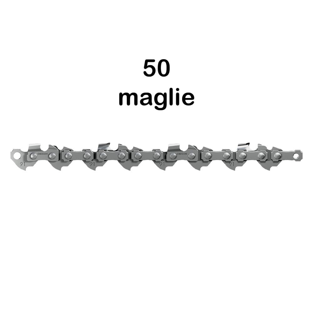 Catena per Motosega Serie 3/8 Sp.1,3 50 Maglie Oregon P 91p 050e