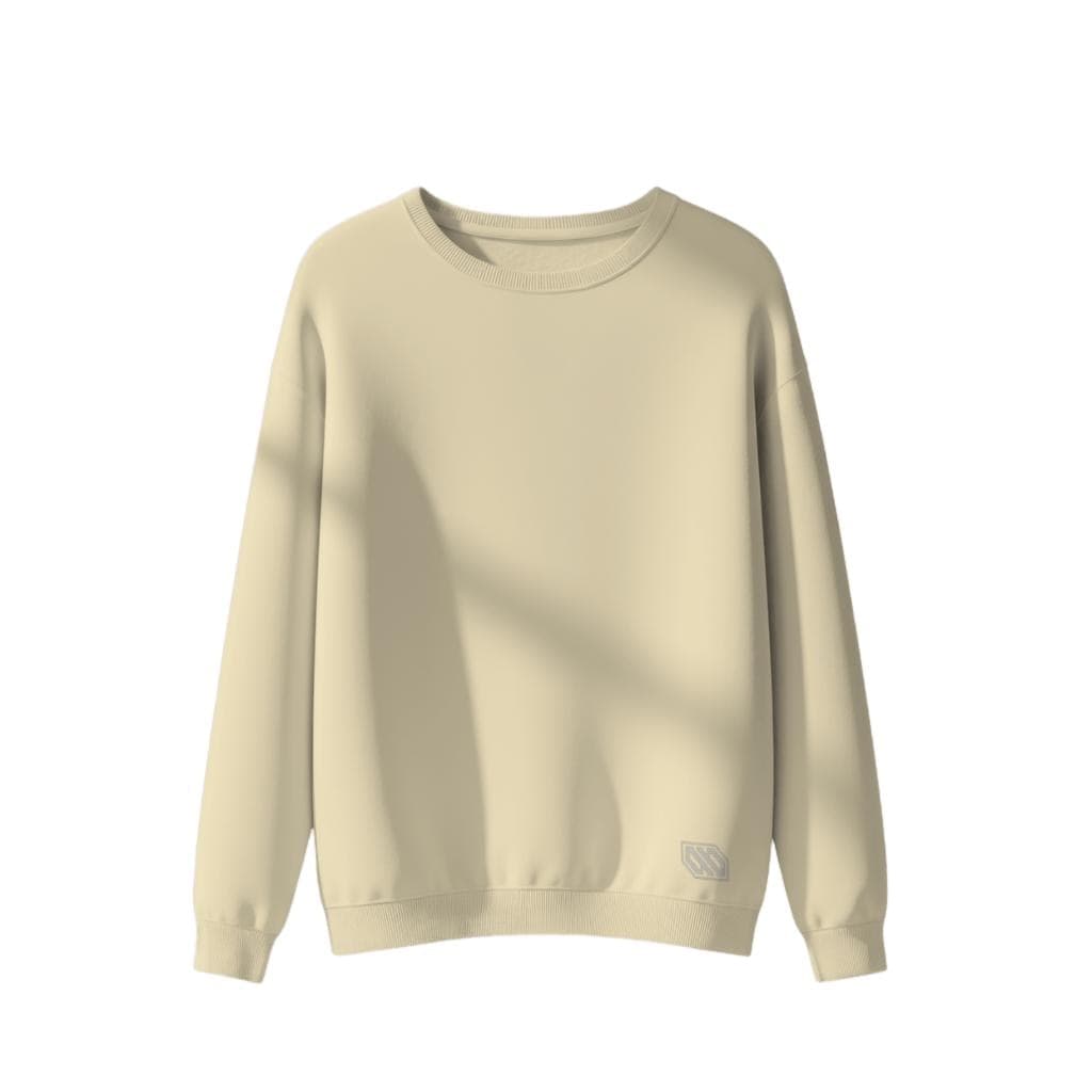 Felpa Ghettoblaster Basic crewneck butter - 5