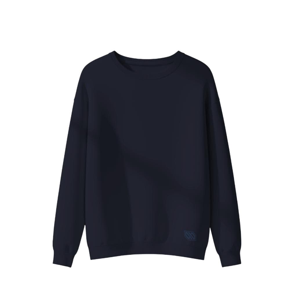 Felpa Ghettoblaster Basic crewneck navy in Felpe senza cappuccio Glad Store - Genova, commercioVirtuoso.it
