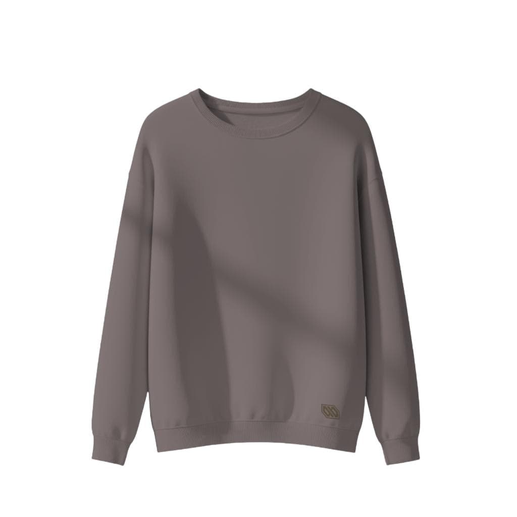 Felpa Ghettoblaster Basic crewneck brown in Felpe con cappuccio Glad Store - Genova, commercioVirtuoso.it