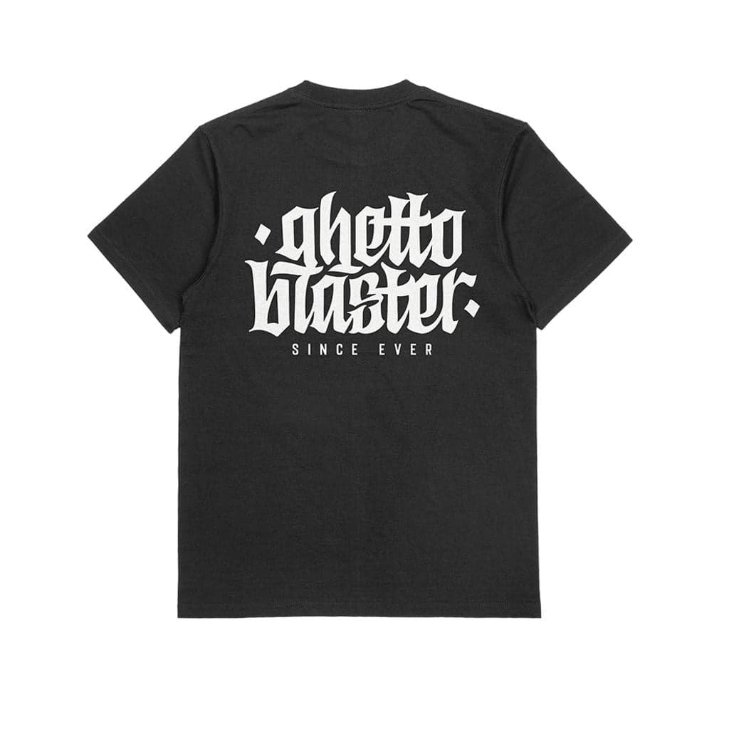 T-shirt Ghettoblaster Corporate black in T-shirt Glad Store - Genova, commercioVirtuoso.it