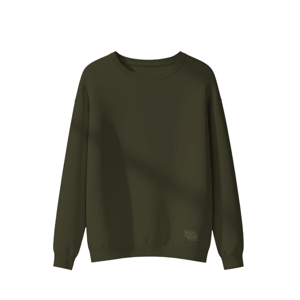Felpa Ghettoblaster Basic crewneck khaki - 5