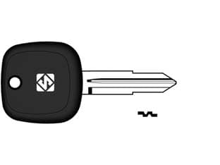 Chiavi Auto Look a Like Porta Transponder DH5RTE Silca - 2