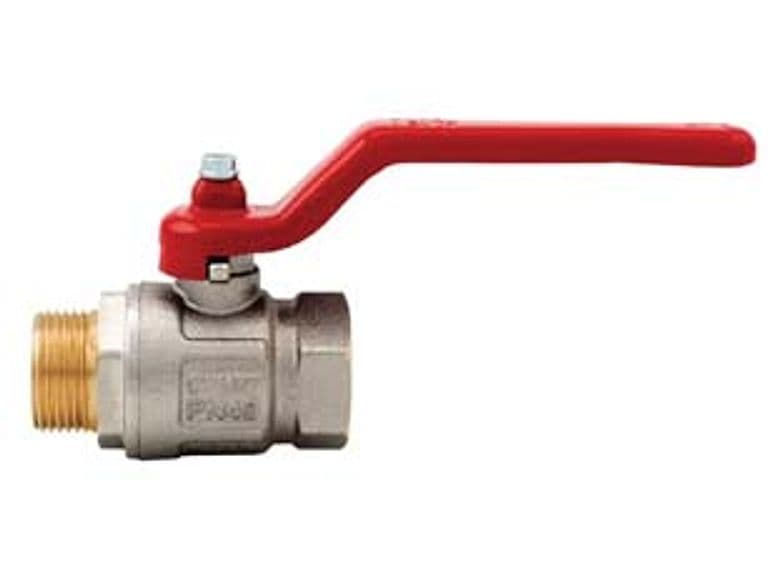 Valvola a Sfera m F con Maniglia a Leva Ideal ART.091 Mf 1/2 4 Pezzi - 2