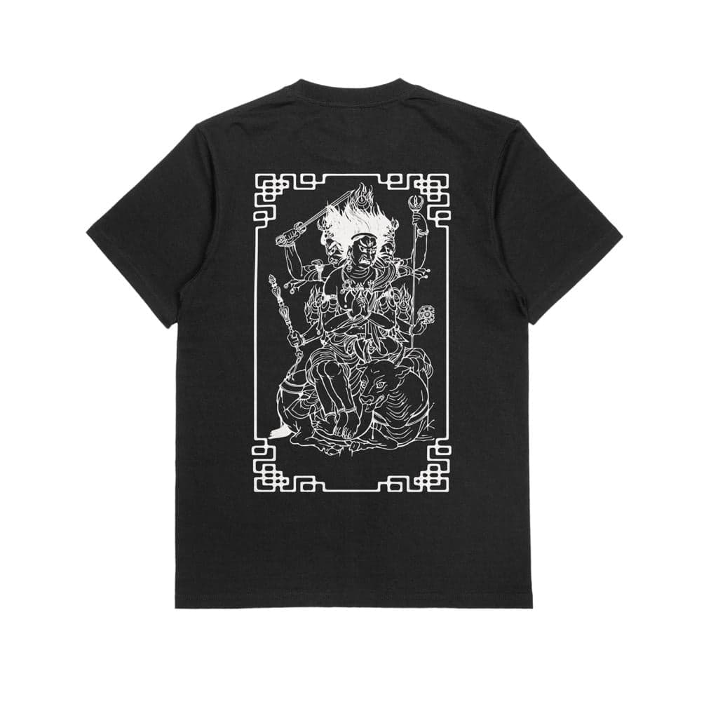 T-shirt Ghettoblaster Tibet God black in  Glad Store - Genova, commercioVirtuoso.it
