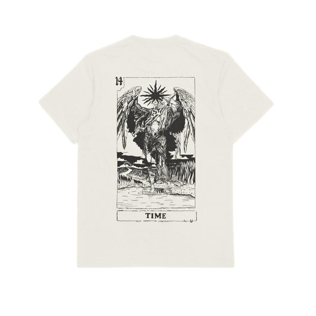 T-shirt Ghettoblaster Tarot Time off white in Kit di magia e accessori Glad Store - Genova, commercioVirtuoso.it