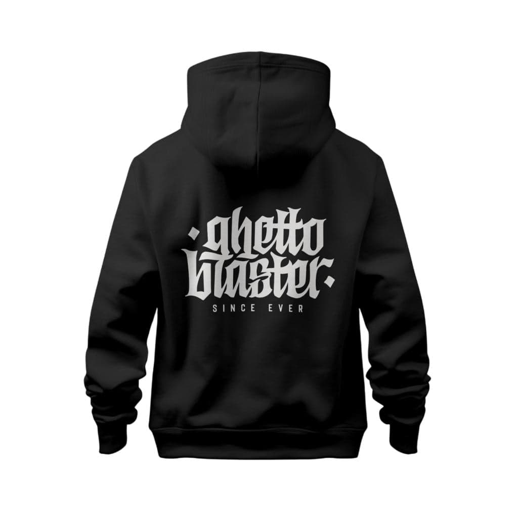 Felpa Ghettoblaster Corporate hoodie black in Felpe con cappuccio Glad Store - Genova, commercioVirtuoso.it