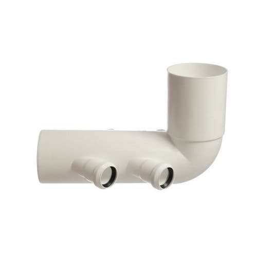 Curva WC con 4 Uscite Gabba Ø 110 x 40 - 2