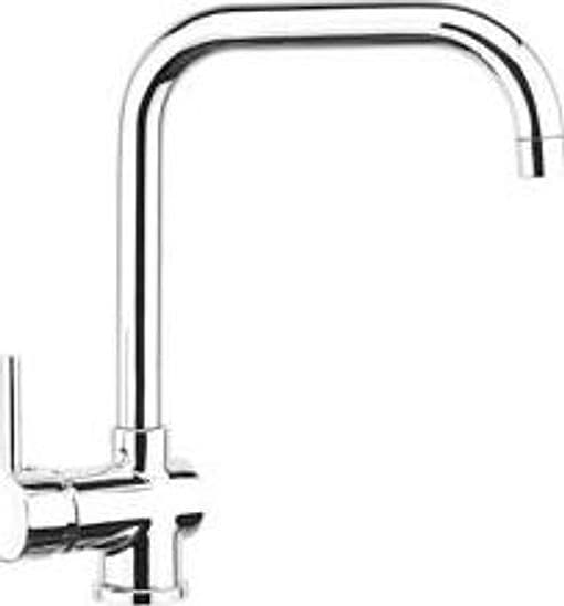 Rubinetto Miscelatore Monocomando Lavello Canna Alta Serie Cucina Crolla - 2