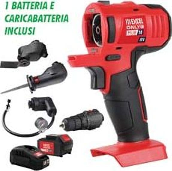 Multifunzione 4IN1 a Batteria 18 V ONLY1 Excel ONLY1 - 2