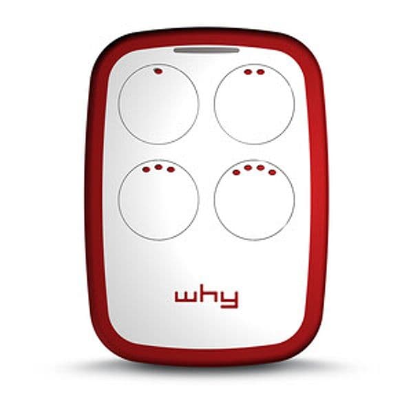 Radiocomando Why Noa Multifrequenza Granade Red - 2
