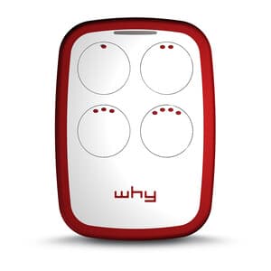 Radiocomando Why Noa Multifrequenza Granade Red - 2