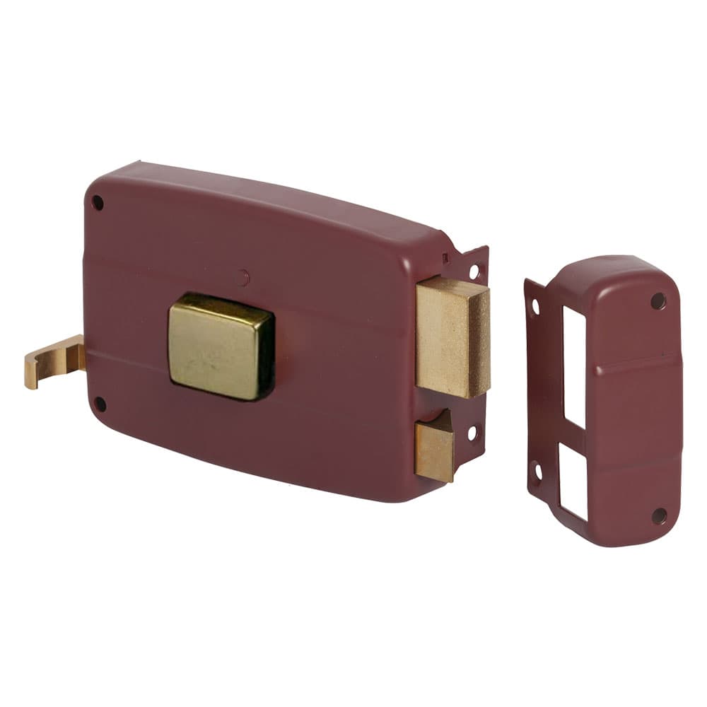Serratura Portoncino da Applicare per Cisa N6 Legno Art 50110 Sx e 60 - 2