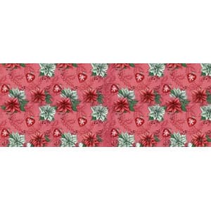 Tovagliato Natale H 140 Disegno 392 20,0 ml - 2