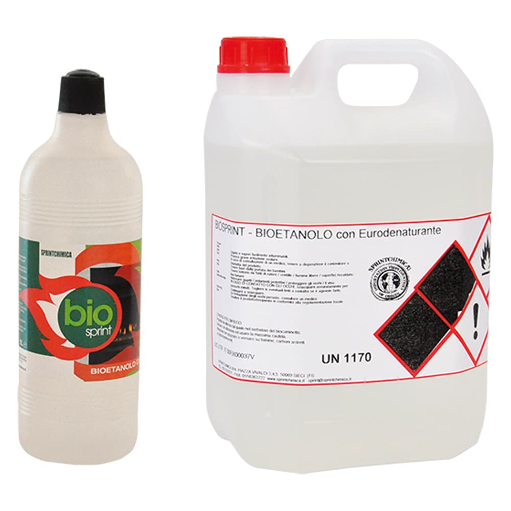 Combustibile Liquido Bioetanolo Sprintchimica 10 lt - 2