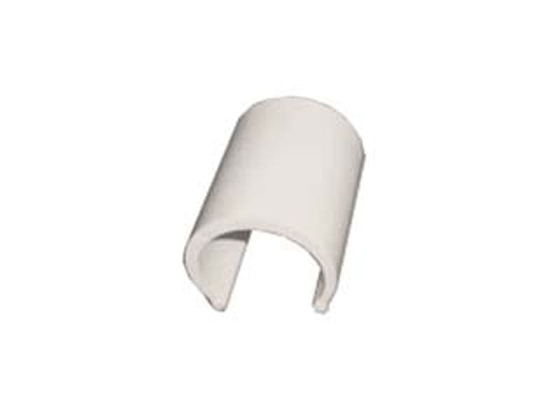 Clips PVC Bianco per Serre per Tubi da Ø 8 mm 1 kg - 2