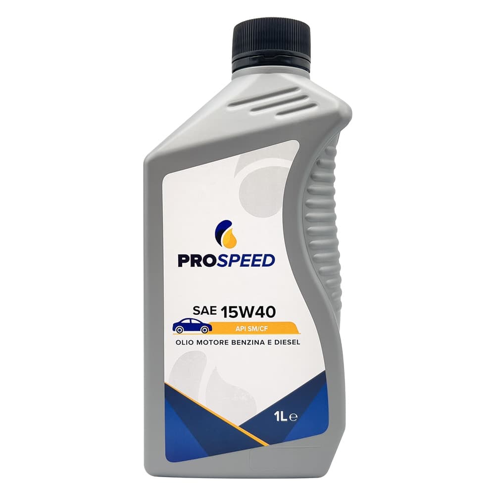 OLIO MOTORE PER AUTOVETTURE SAE 15W40 - lt. 1- 12 pezzi  - PROSPEED