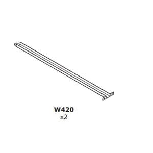Armadio 4A e 2C 162 x 58 x 200 cm Rovere Artisan W20 Classe A Plus - 2
