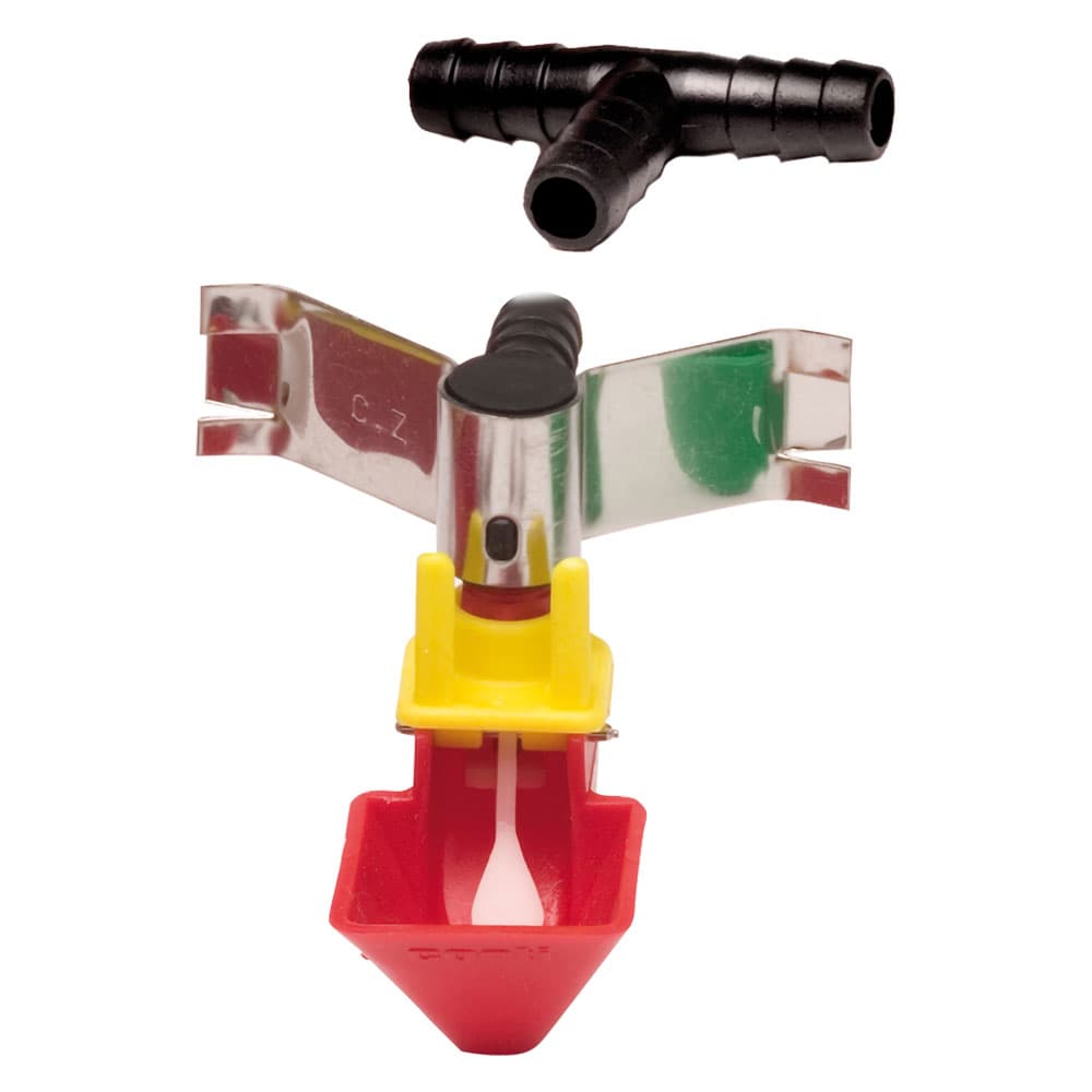 Abbeveratoio Automatico per Pulcini Applicabile alle Gabbie 25 Pezzi - 2