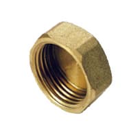 Idraulica Calotta Esag F 300 Ottone Giallo D ½ Amaflex 10 Pezzi - 2