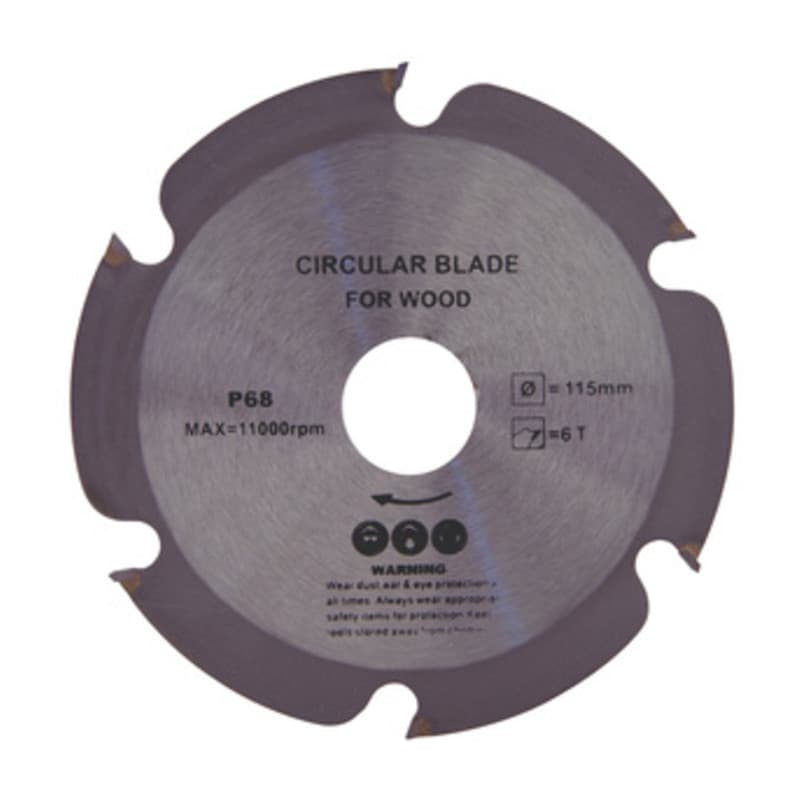 Disco per Legno Ø 115 x 2 mm Foro 22,2 mm Ecef - 2
