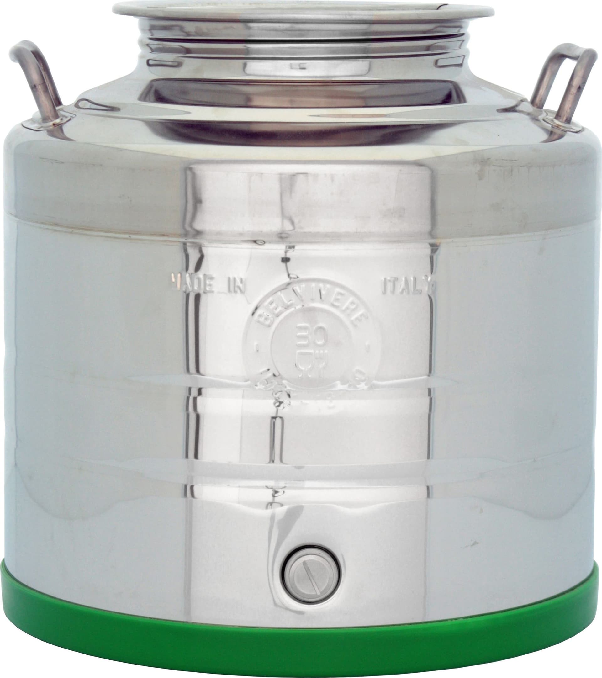 Contenitore Acciaio INOX per Olio 30 l Std Belvivere - 2