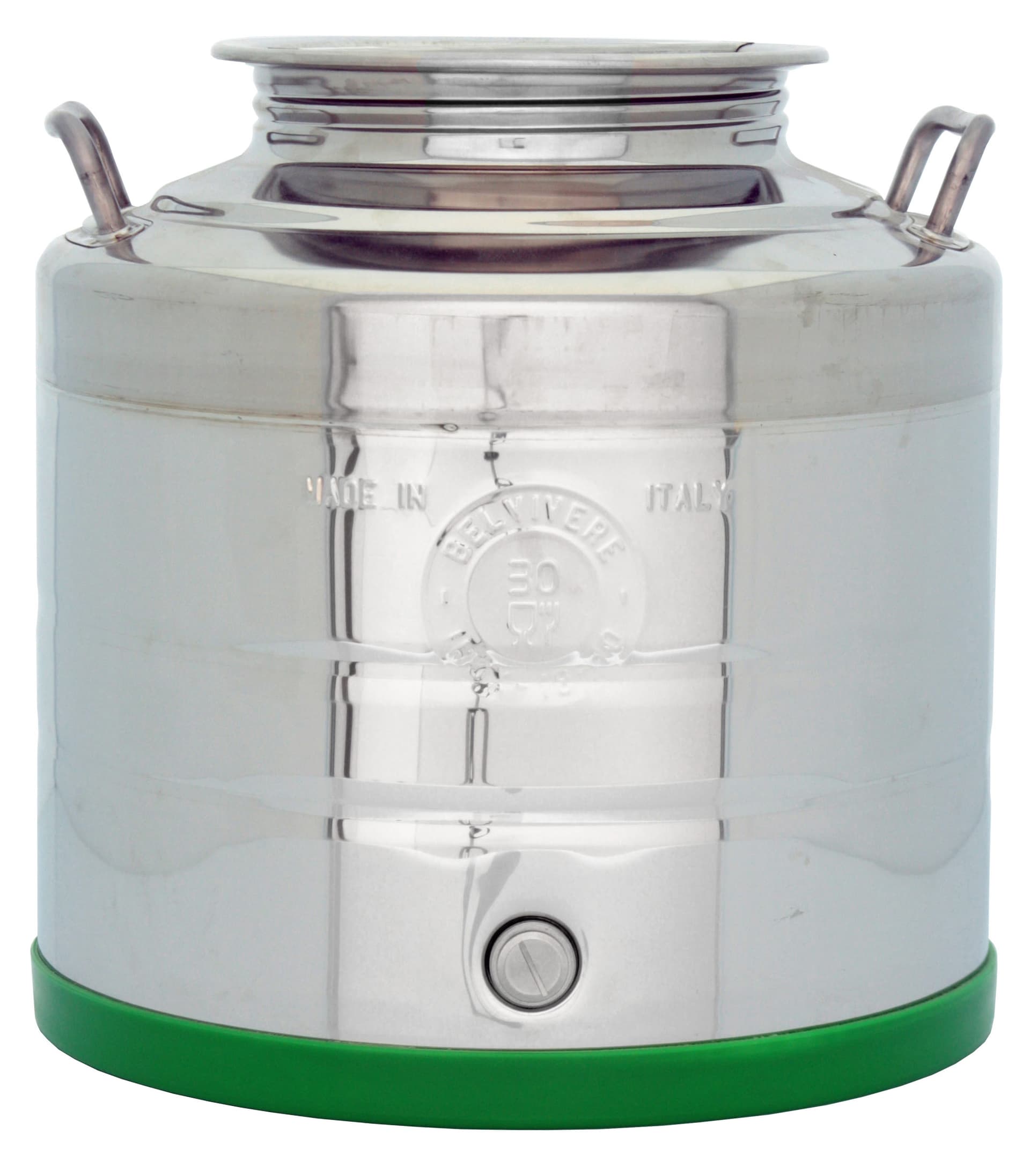 Contenitore Acciaio INOX per Olio 30 l Std Belvivere - 2