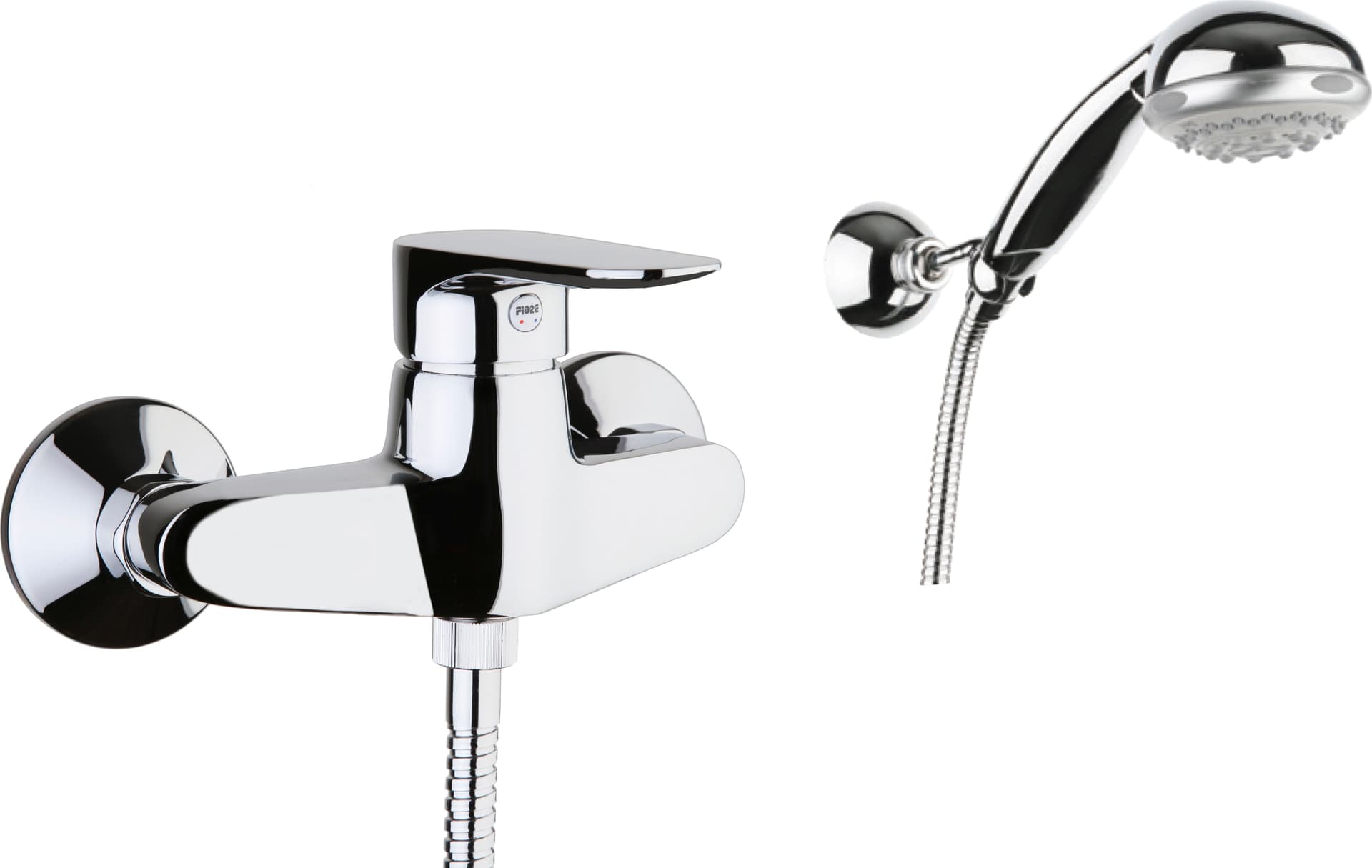 Miscelatore Doccia Esterna con Doccetta Fiore Kevon - 2