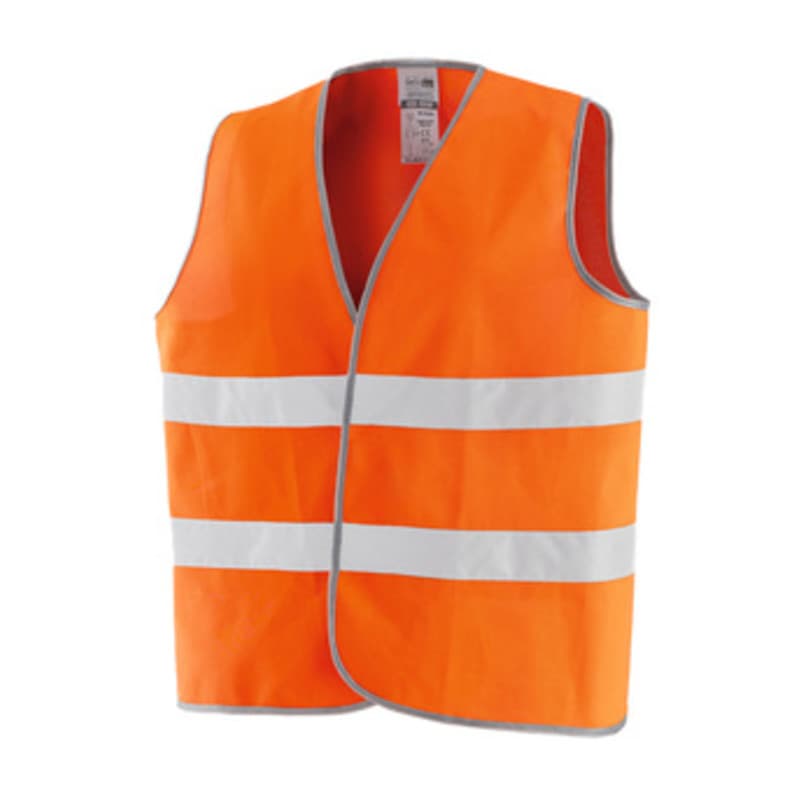 Gilet Alta Visibilita Arancio Omologato - 2