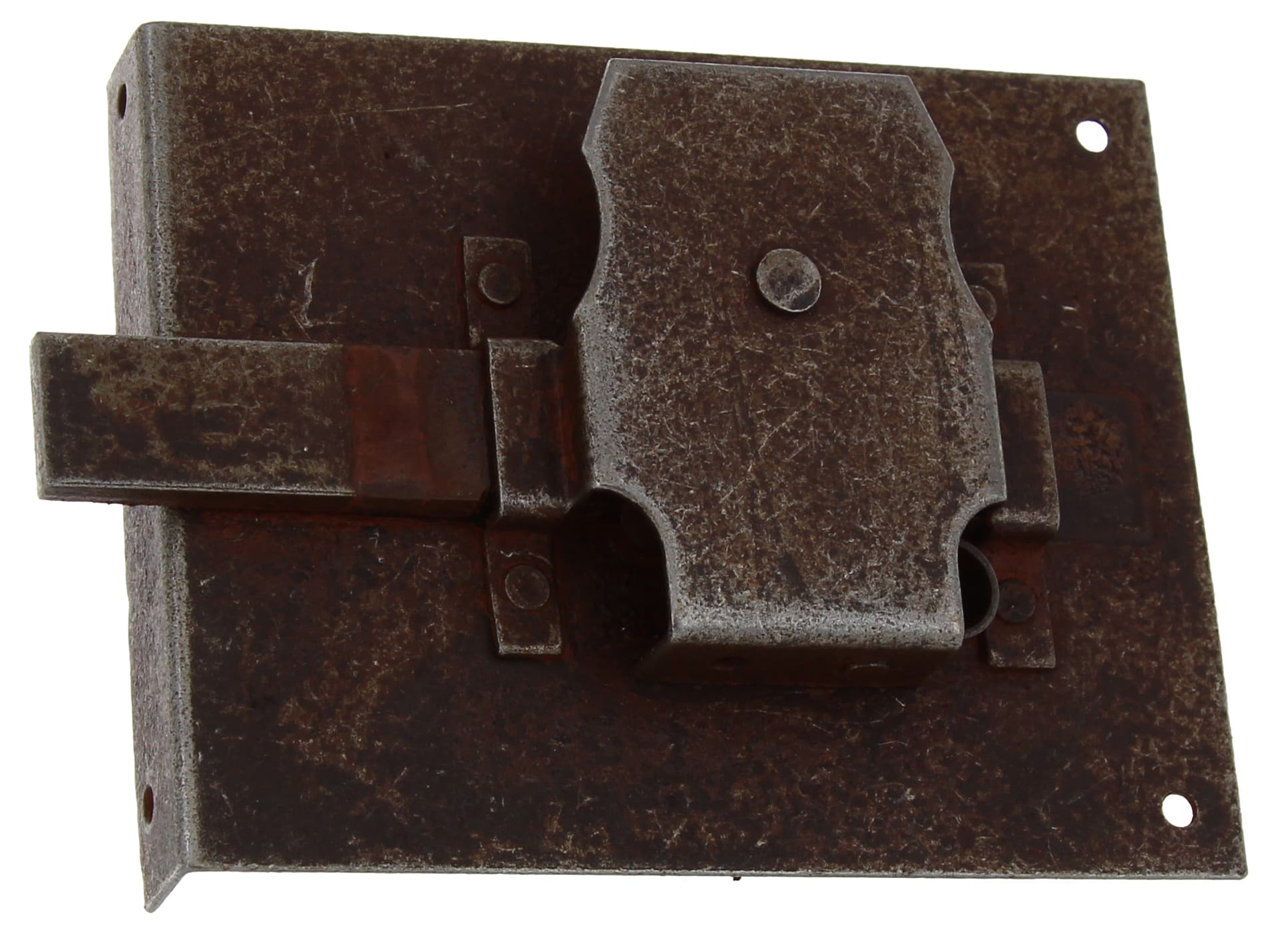 Serratura Antichizzata Redosso 50 mm 39012 6,0 Blister Bl - 2