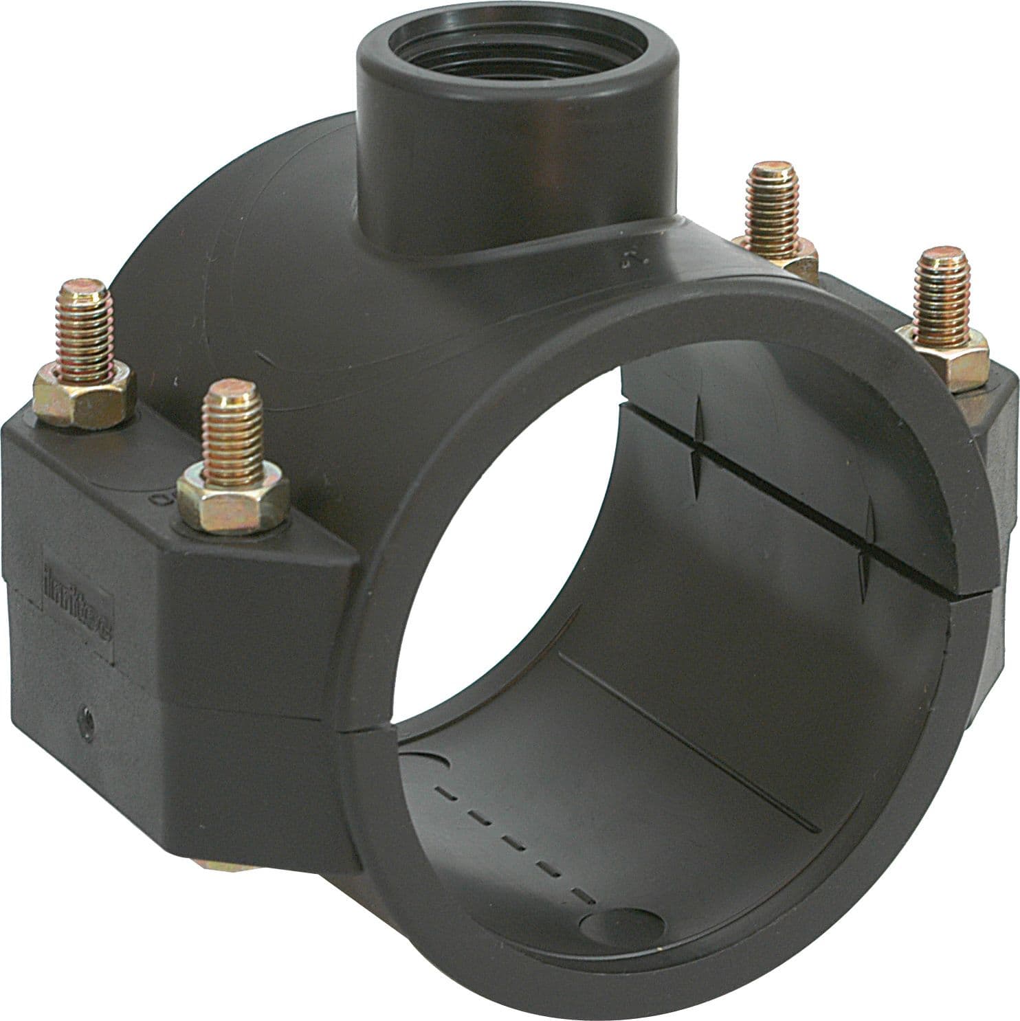 Ricambio Pl Raccordo Nylon Presa a Staffa Ø 25 mm per 3/4 F Irritec 5 Pezzi - 2