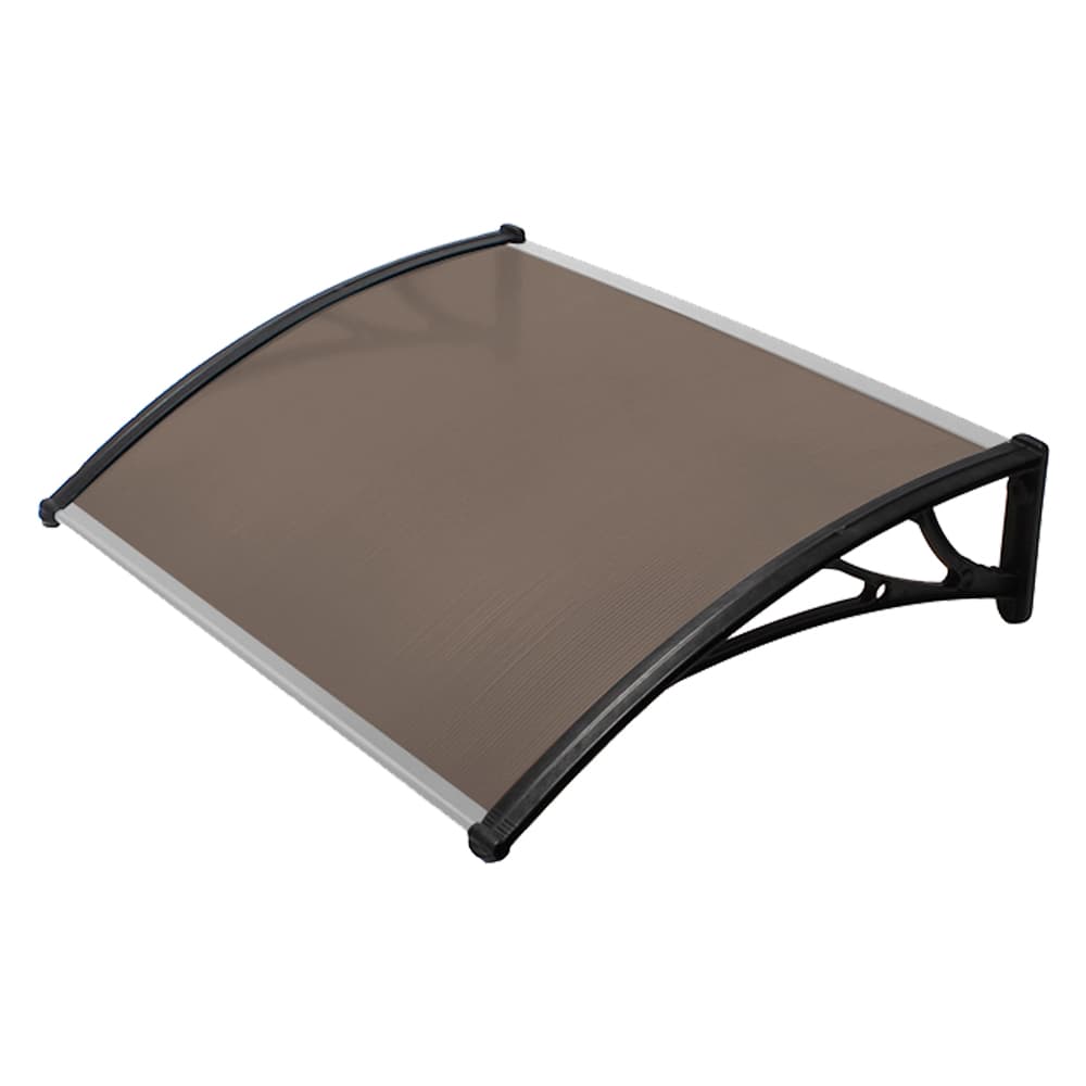 Pensilina da Esterno Kasart Marrone Fume' 80 x 120 cm - 2