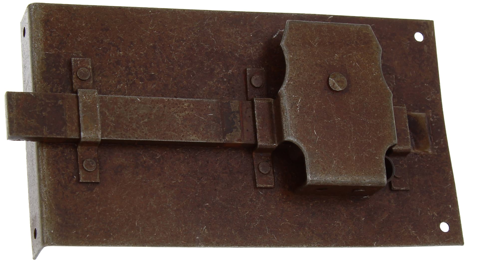 Serratura Antichizzata Redosso 90 mm 39012 6,0 Blister Bl - 2
