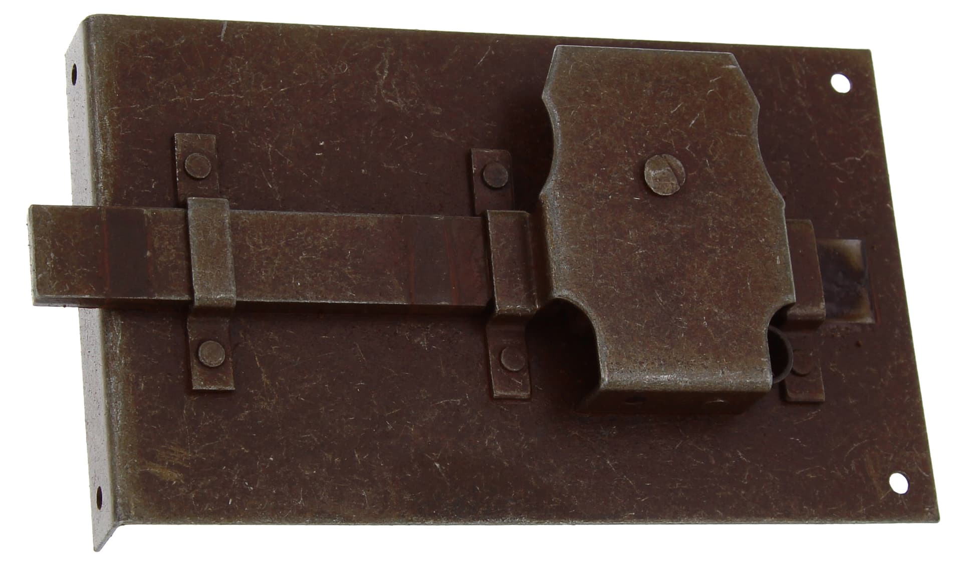 Serratura Antichizzata Redosso 80 mm 39012 Bl - 2